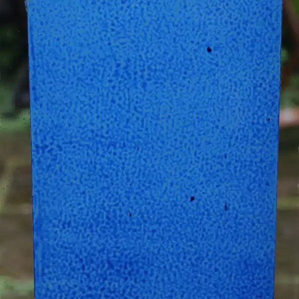 Bandit-Blue-Peelable-Glass-Paint-rollered-on