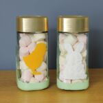 Thorndown-Peelable-Glass-Paint-Swan-White-Easter-bunny-and-Griffin-Gold-chick-sweet-jars