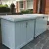 Thorndown-Skylark-Blue-Wood-Paint-on-Bike-Shed-Co-store