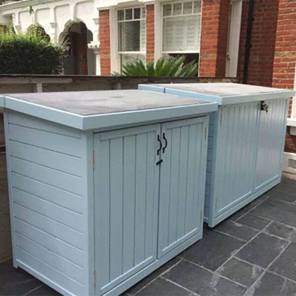 Thorndown-Skylark-Blue-Wood-Paint-on-Bike-Shed-Co-store