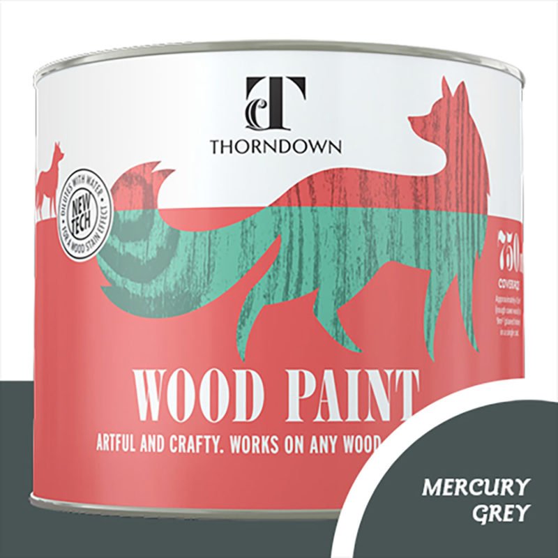 Mercury Grey Wood Paint Thorndown Wood & Glass Paints