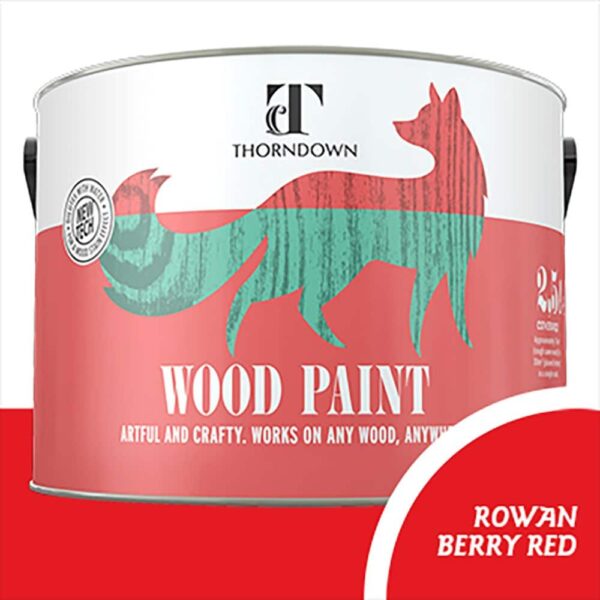 Rowan Berry Red Wood Paint Thorndown Wood & Glass Paints