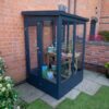Thorndown-RAL-7016-Anthracite-Grey-Wood-Paint-on-Forest-Wallscape-Leanto-Greenhouse