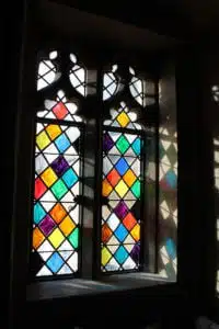 Peelable Glass Paint stained glass window