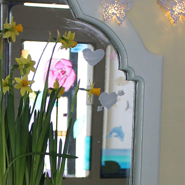 Peelable Glass Paint Designs on Mirrors Thorndown Paints Wood