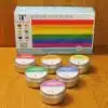 Rainbow Peelable Glass Paint Pack x 6 colours - Image 2
