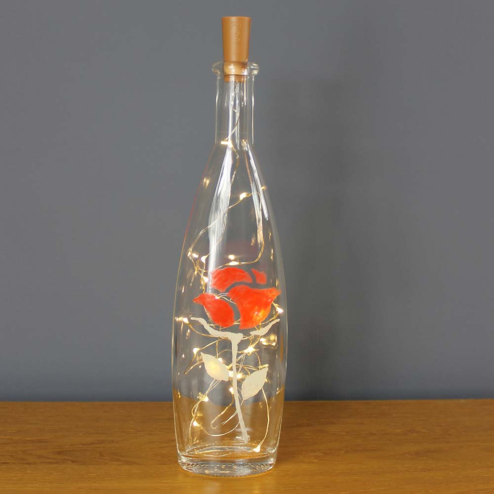 Rose-bottle-light