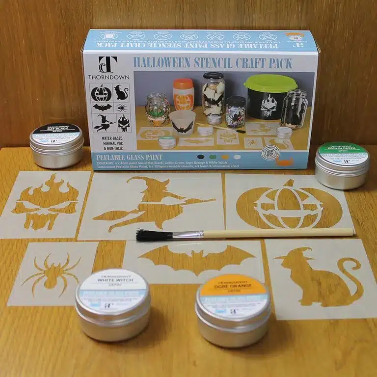 Thorndown-Halloween-Stencil-Craft-Pack