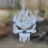 Thorndown-Peelable Glass Paint-White-Witch-Skull
