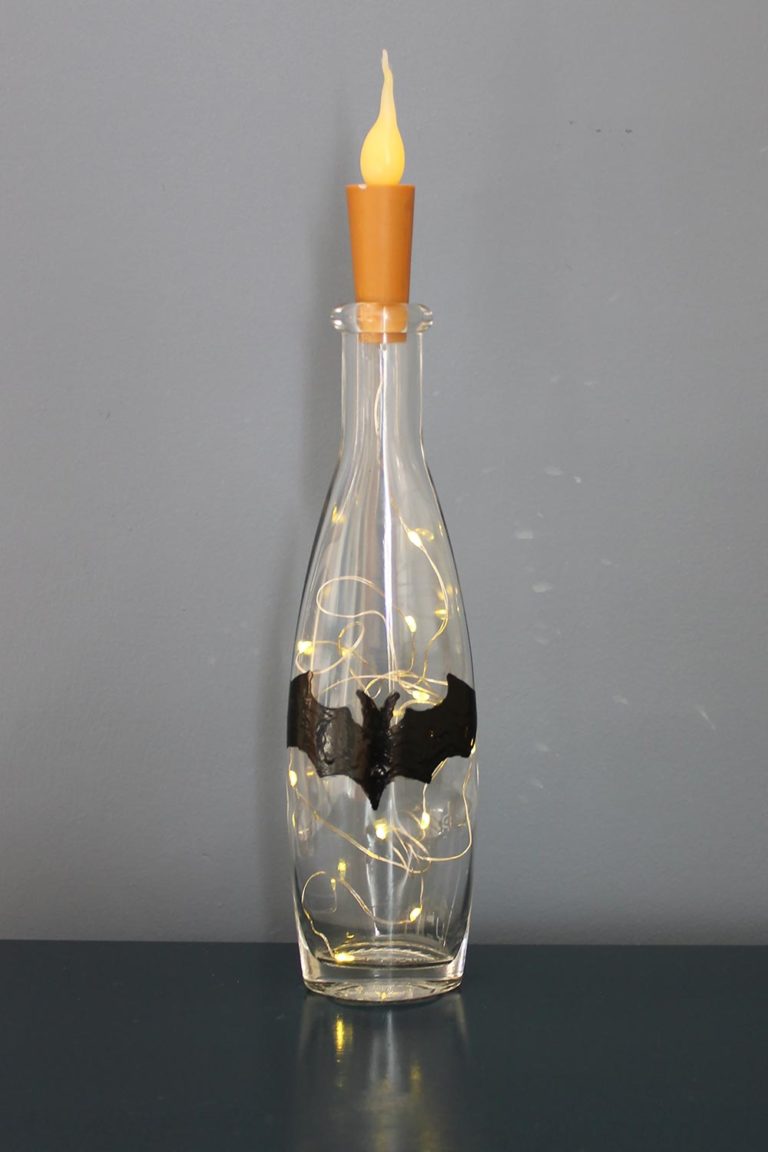 Thorndown-Bat-Black-Peelable-Glass-Paint-Halloween-Bat-Stencil-on-bottle-light