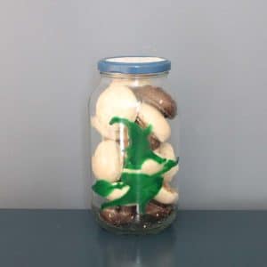 Thorndowns-Peelable-Glass-Paint-Halloween-witch-stencil-on-treat-jar