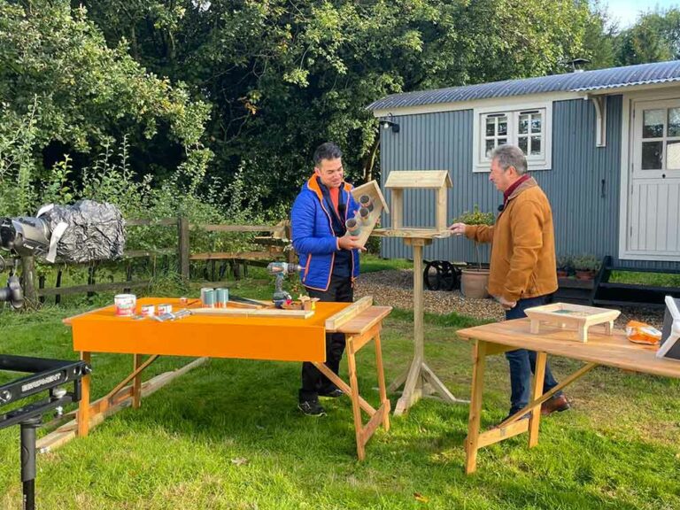 TV-Carpenter-making-bird-feeder-and-table-on-Love-Your-Weekend_2