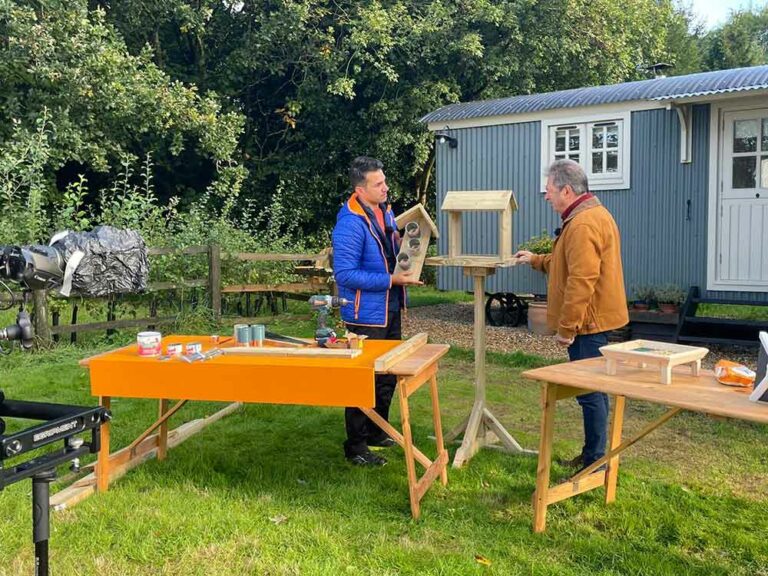 TV-Carpenter-making-bird-feeder-and-table-on-Love-Your-Weekend_3