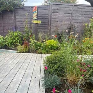 Love-Your-Garden-Leicester-Whortleberry-Wood-Paint-on-fence