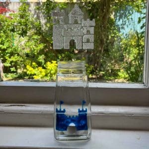 Thorndown-Peelable-Glass-Paint-castle-stencils-in-Zinc-Grey-and-Elf-Blue_sq