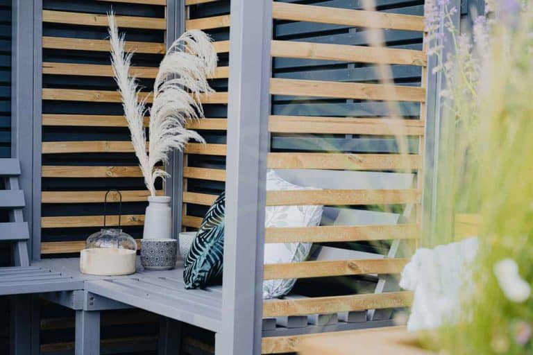 Forest-Firenze-Corner-Arbour_Hampton-Court_Thorndown-Wood-Paint-RAL-7037-Dusty-Grey_6