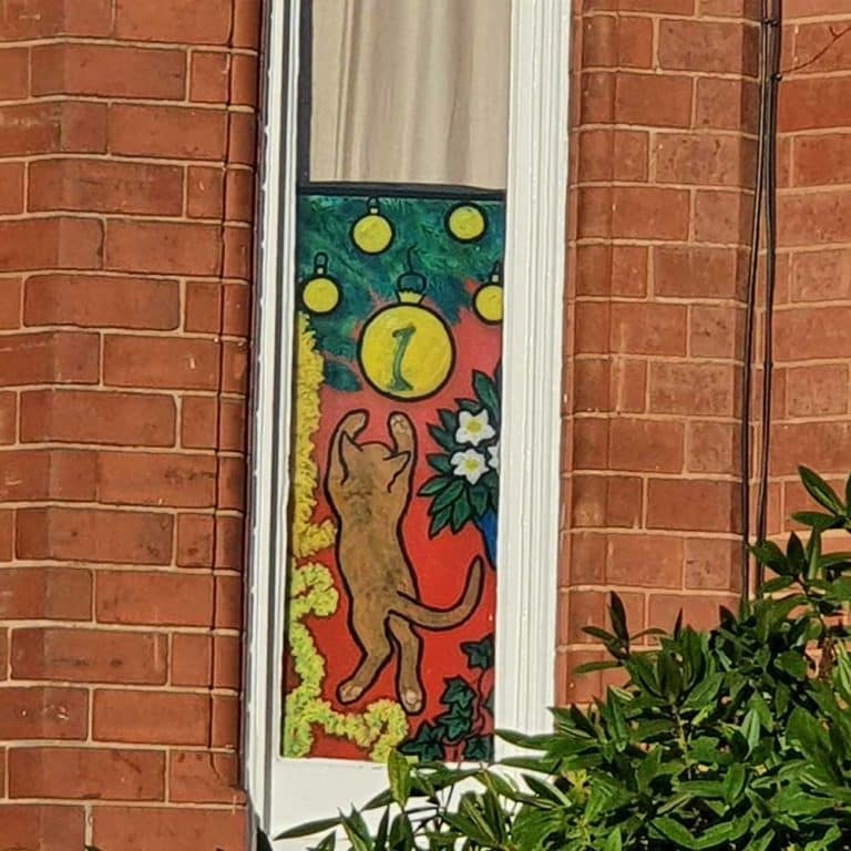 Thorndown-Peelable-Glass-Paint_Advent-Cat-window_Susan-McClure