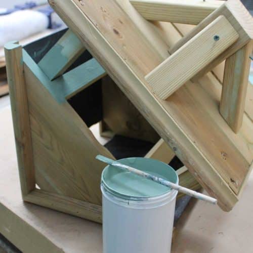 Painting-Hutton-Epsom-Bird-Table_Thorndown-Bullrush-Green-Wood-Paint_2