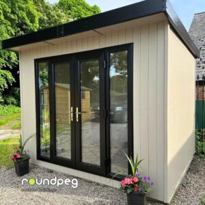 Thorndown Tor Stone Wood Paint on Roundpeg Outdoor Buildings shed