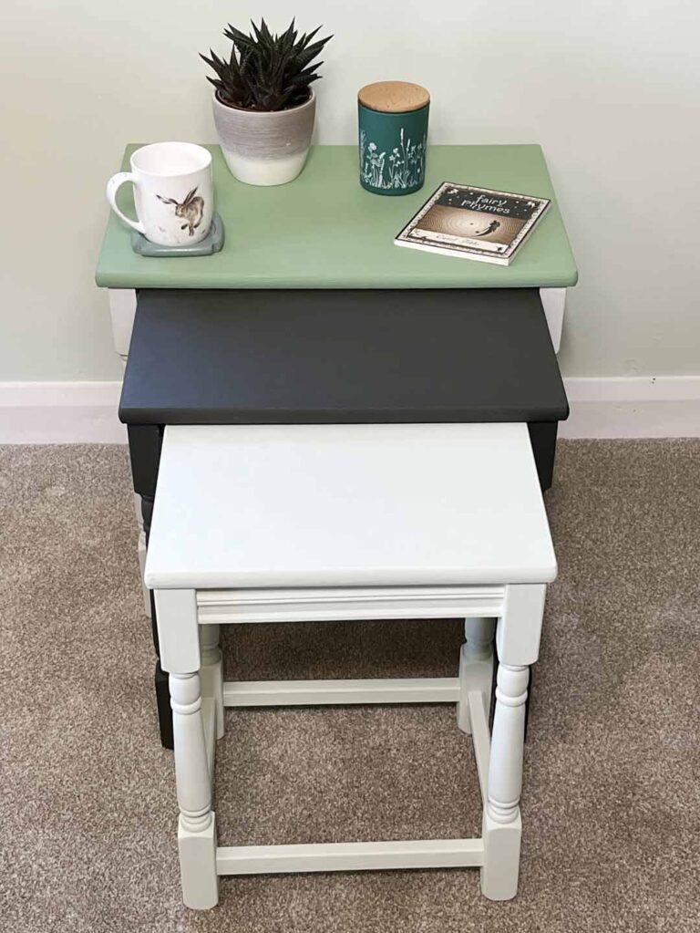 Nest-of-tables-painted-with-Thorndown-Wall-Paint_1