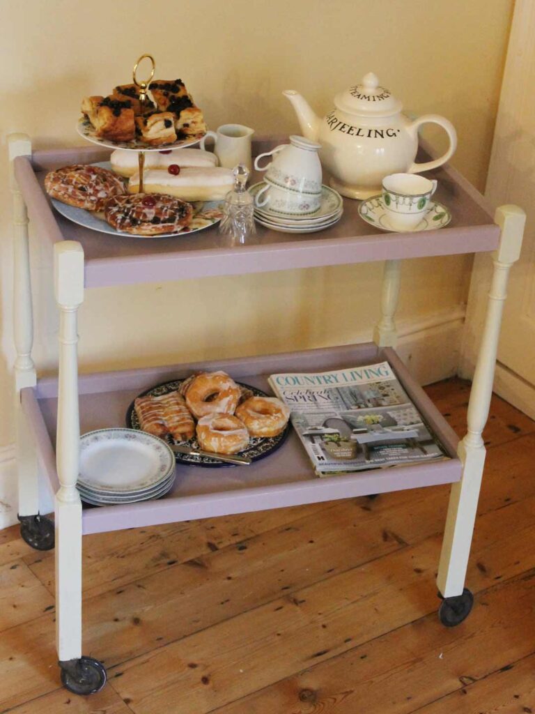 Thorndown-Rock-Rose-and-Doulting-Stone-Wood-Paint-on-tea-trolley_2